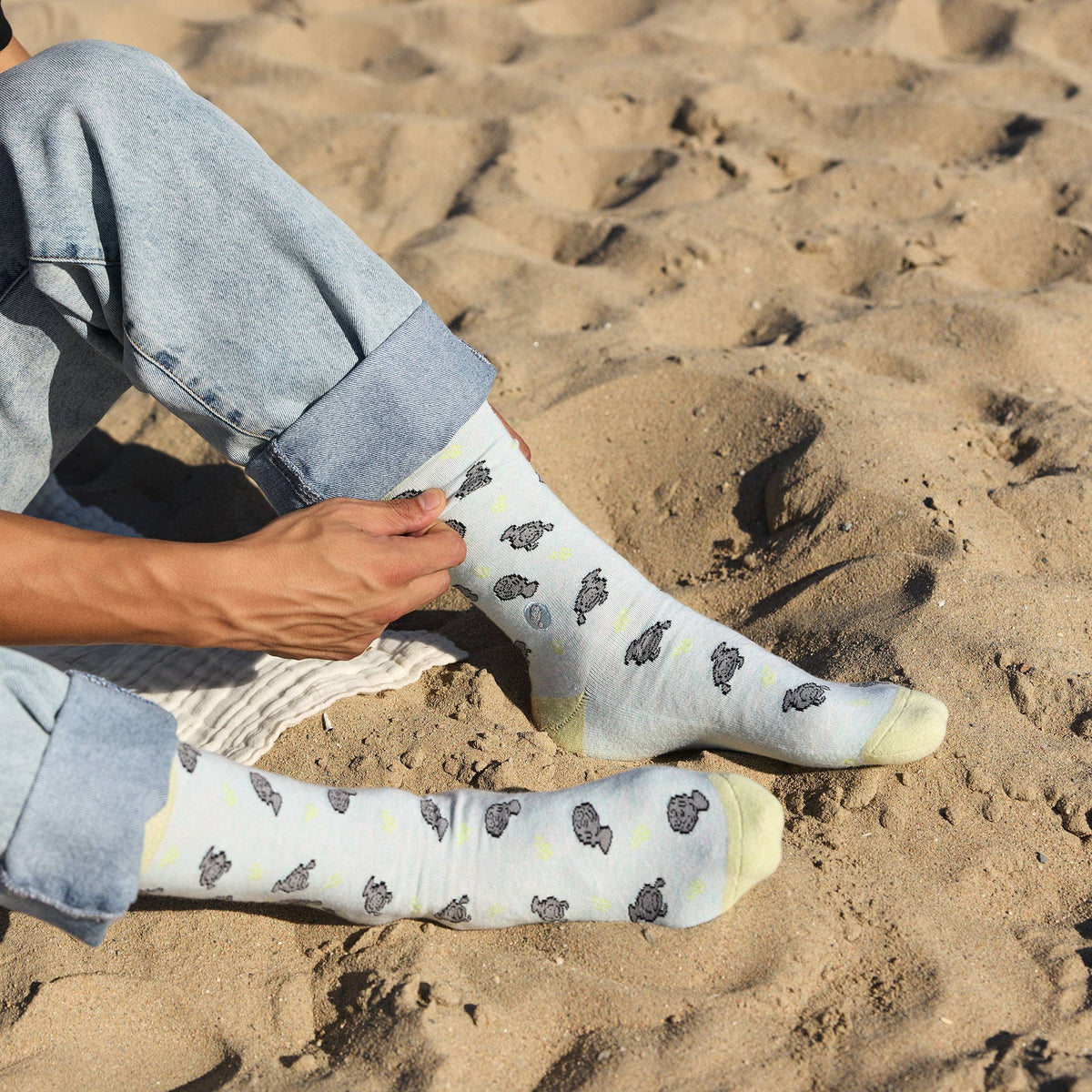 Socks that Protect Manatees | Ocean Gifts
