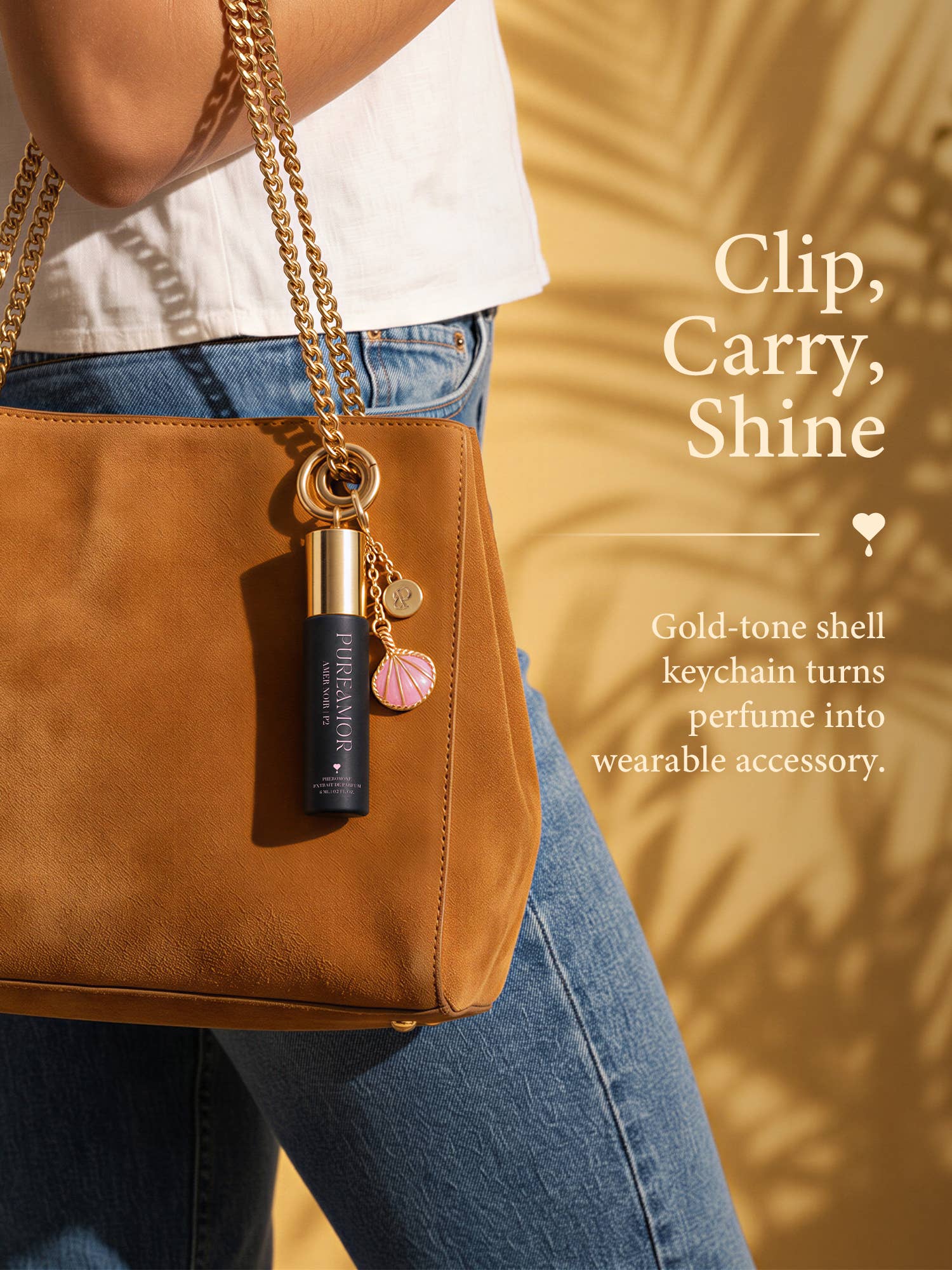 Mini Keychain Perfume Wood Metal Hanging - 6 Scents | 6ml×48