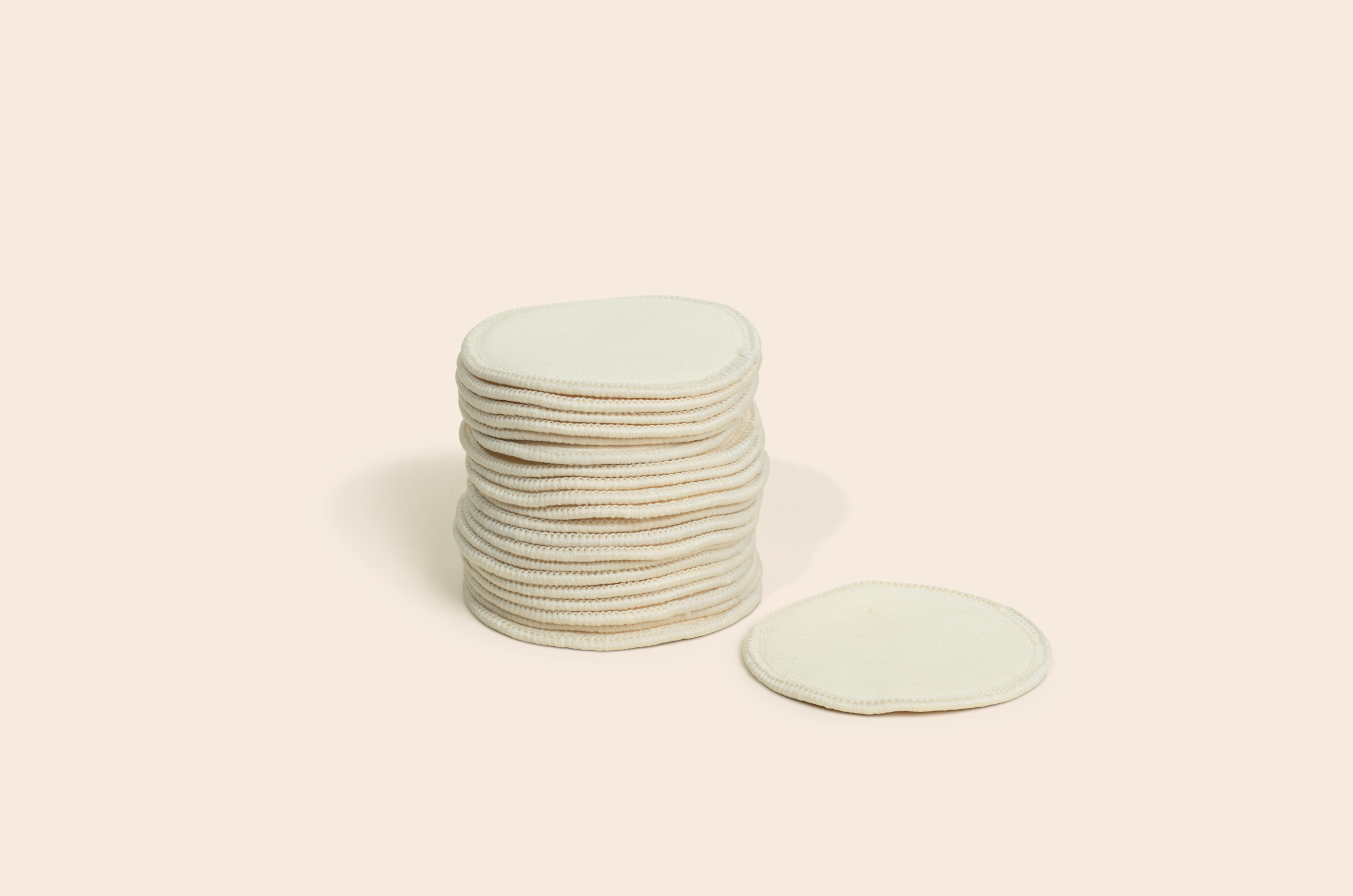 Set of 20 - Reusable Hemp Facial Rounds | Gift