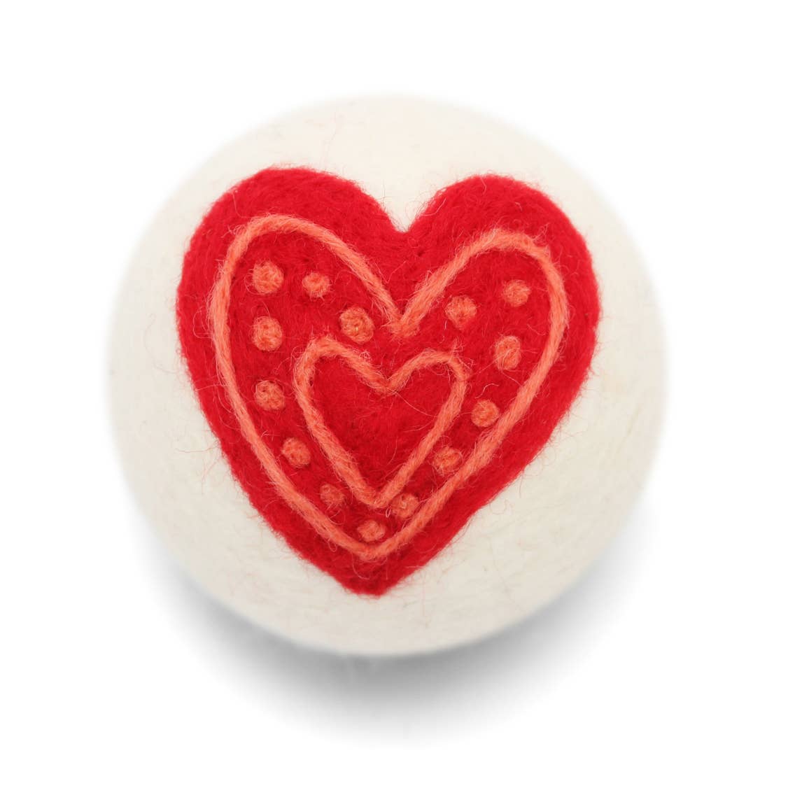Wool Dryer Balls - Hearts