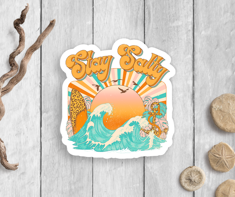 Stay Salty Vinyl Sticker