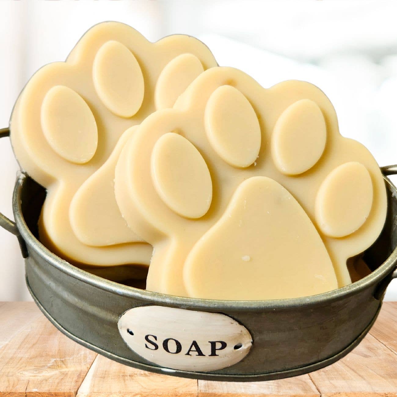 Natural Goat Milk Soap | Dog Shampoo Bar | Big Paw