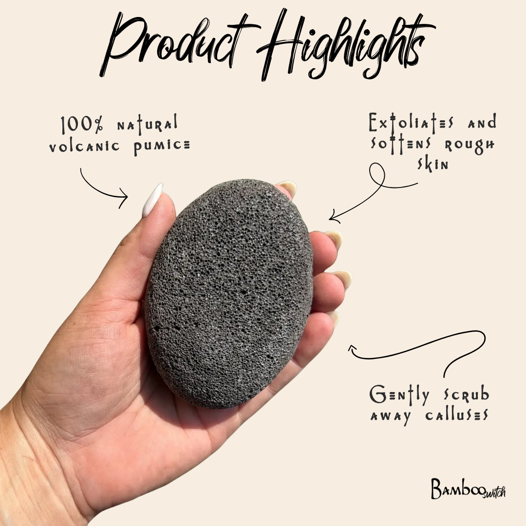 Large Natural Pumice Foot Stone | Transformational Skin Care