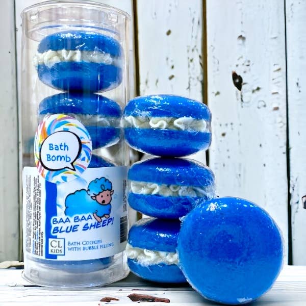Bath Cookies - Blue Sheep