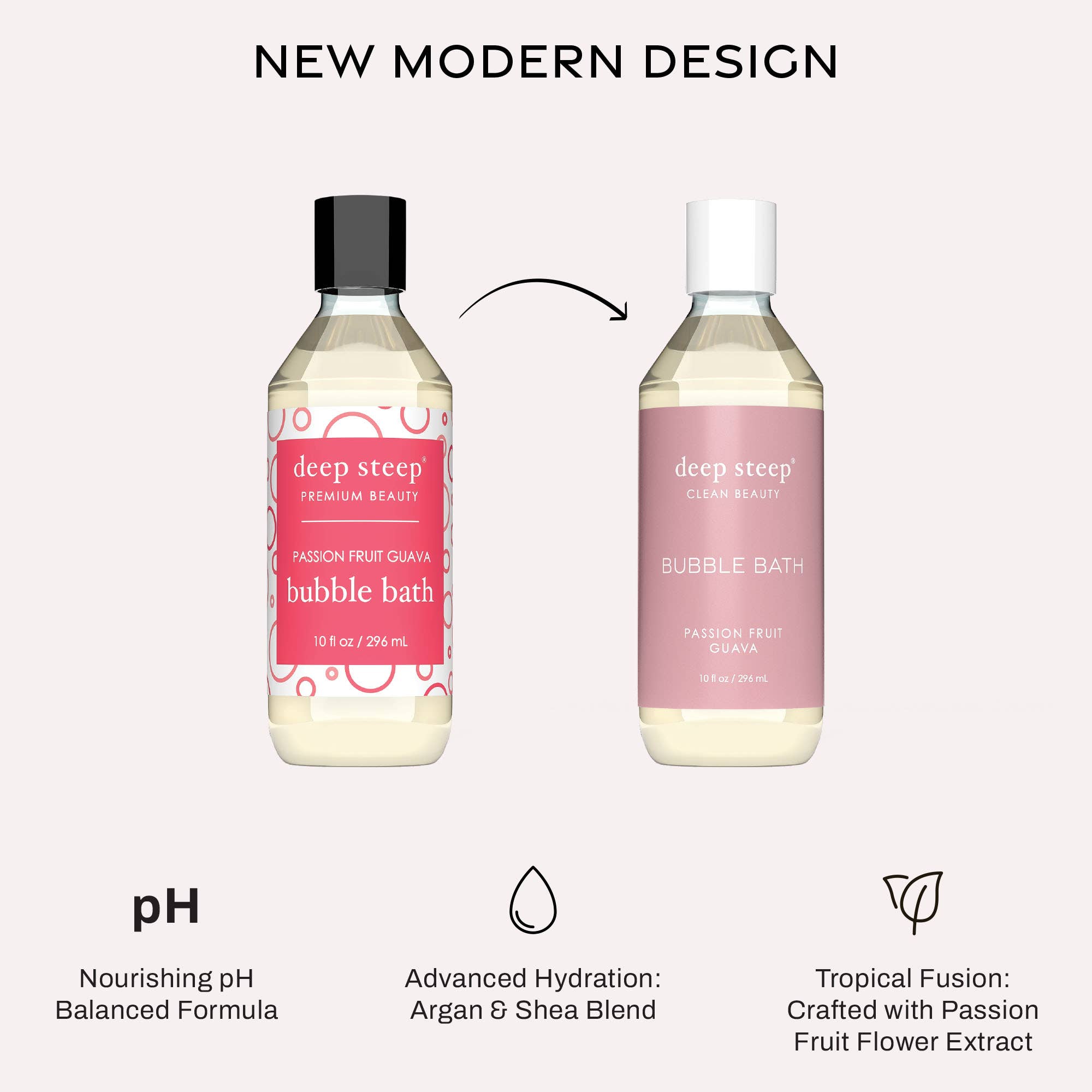 Bubble Bath - Passion Fruit Guava 10oz