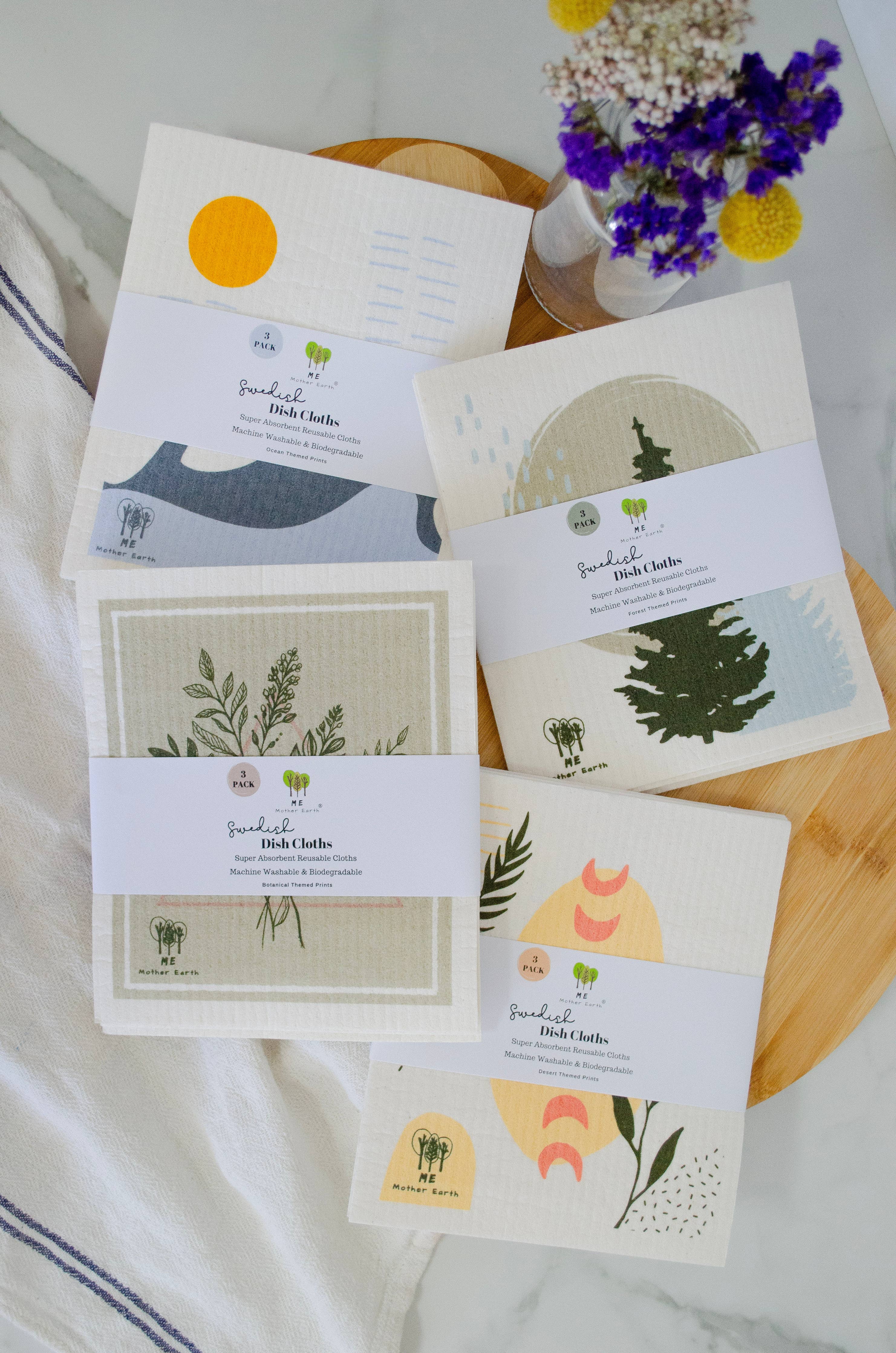 Swedish Dishcloths: 3-pack | Made in Sweden