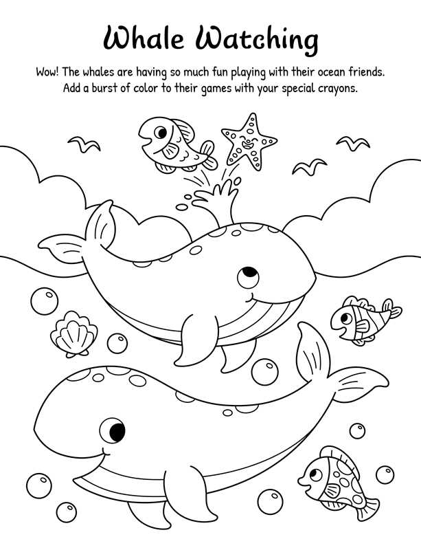 In The Ocean Coloring Set by IglooBooks