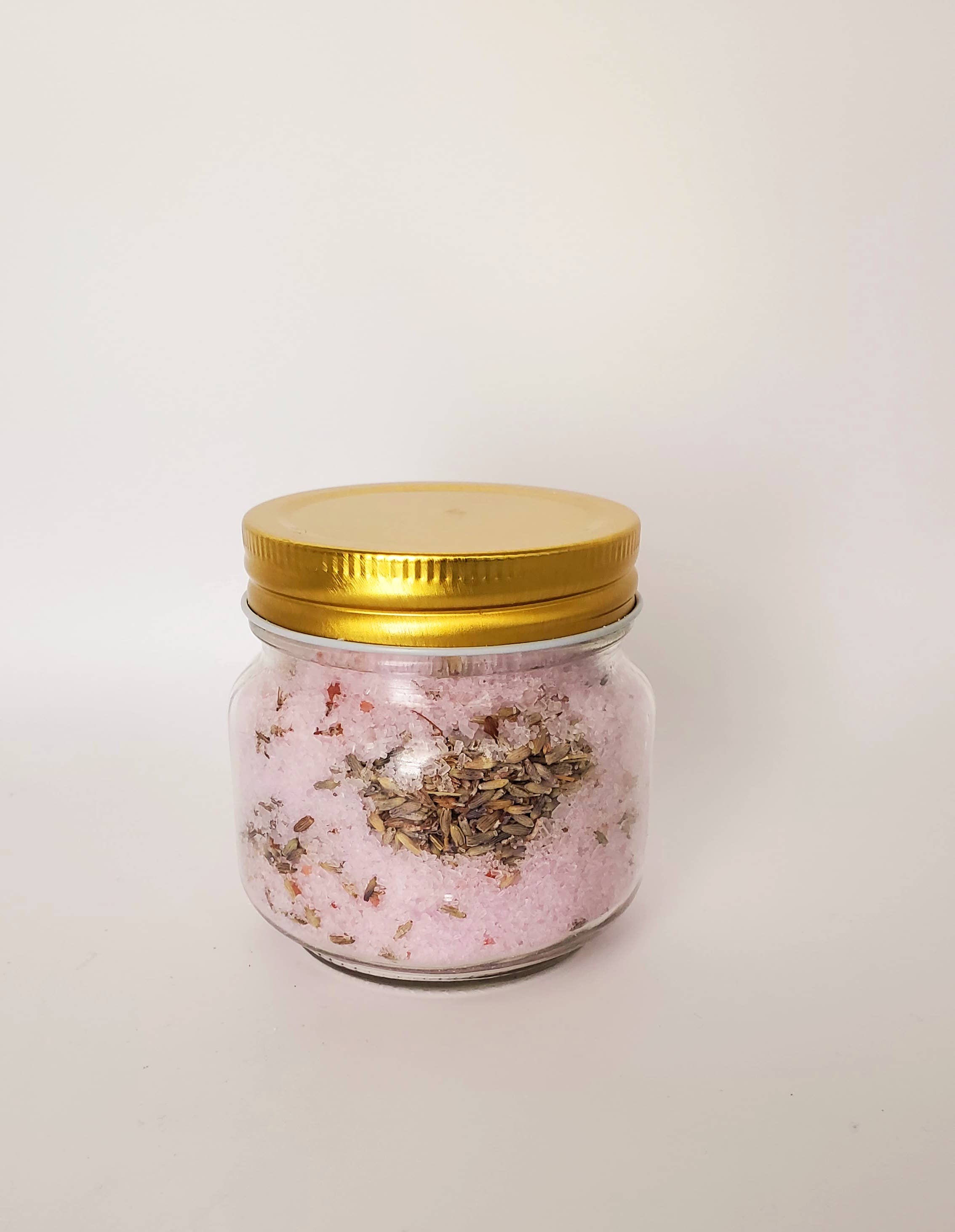 Botanical Bath Salt Soak Jar