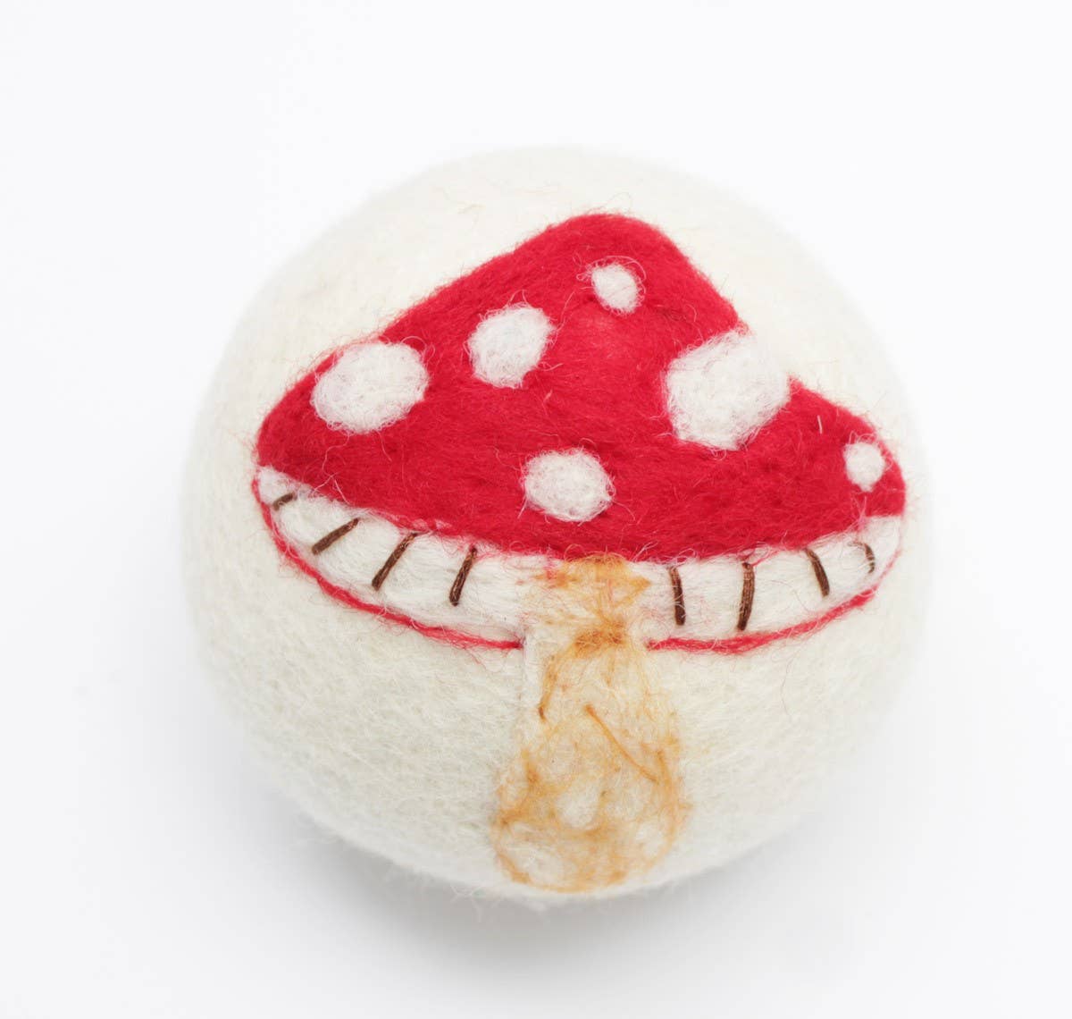 Wool Dryer Ball - Mushroom