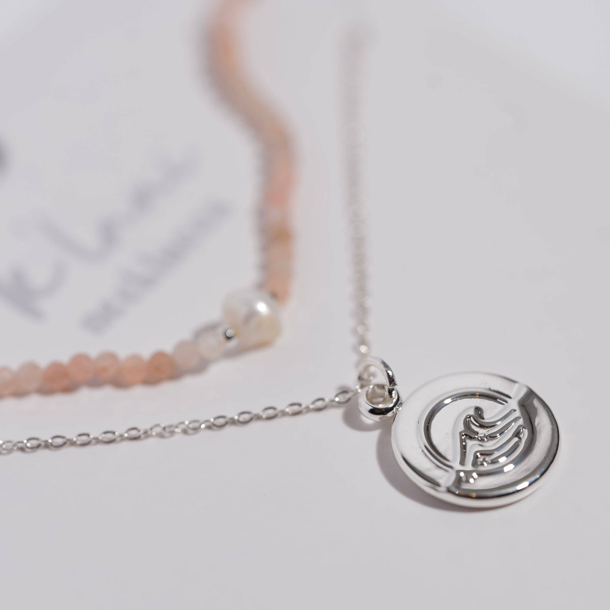 "Celebrate" Silver Wave Necklace Set