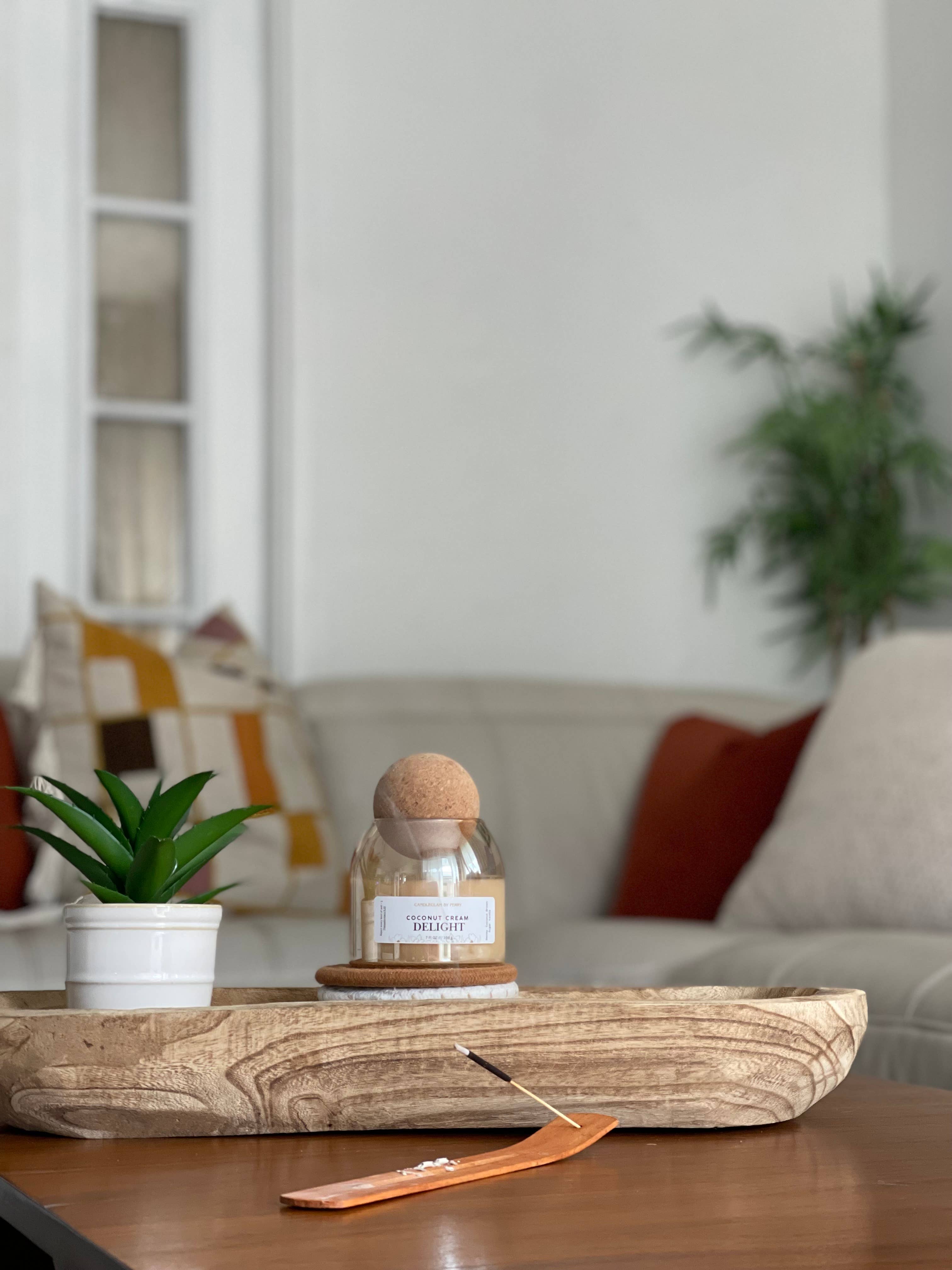 Aesthetic Candle Jar | Cork Lids Unbranded