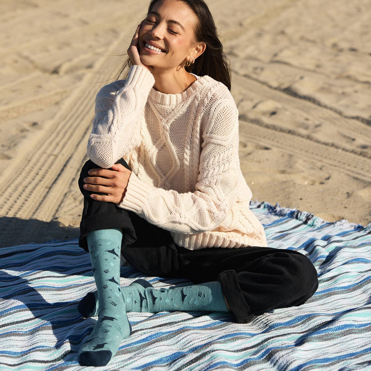 Socks that Protect Manta Rays | Ocean Gifts