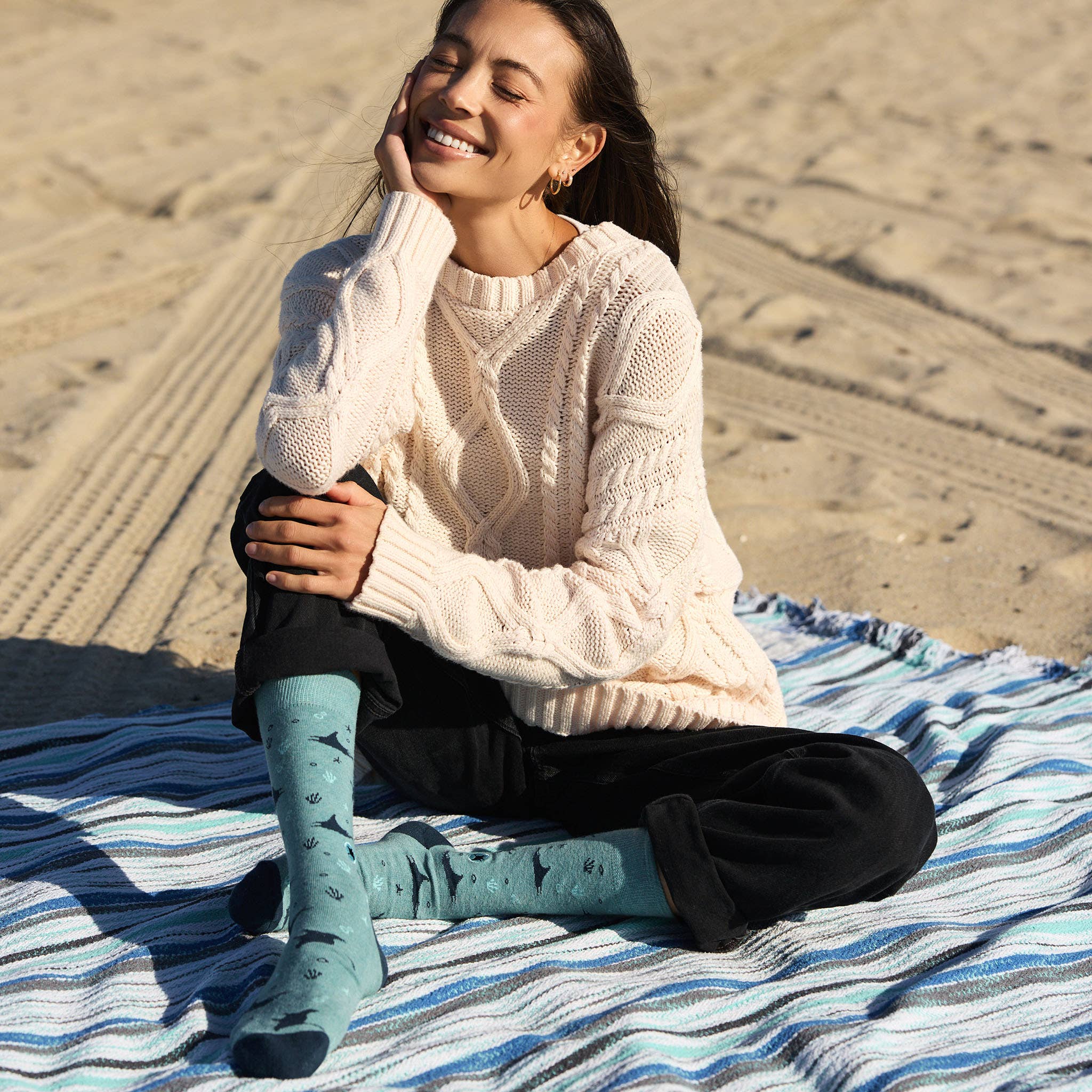 Socks that Protect Manta Rays | Ocean Gifts