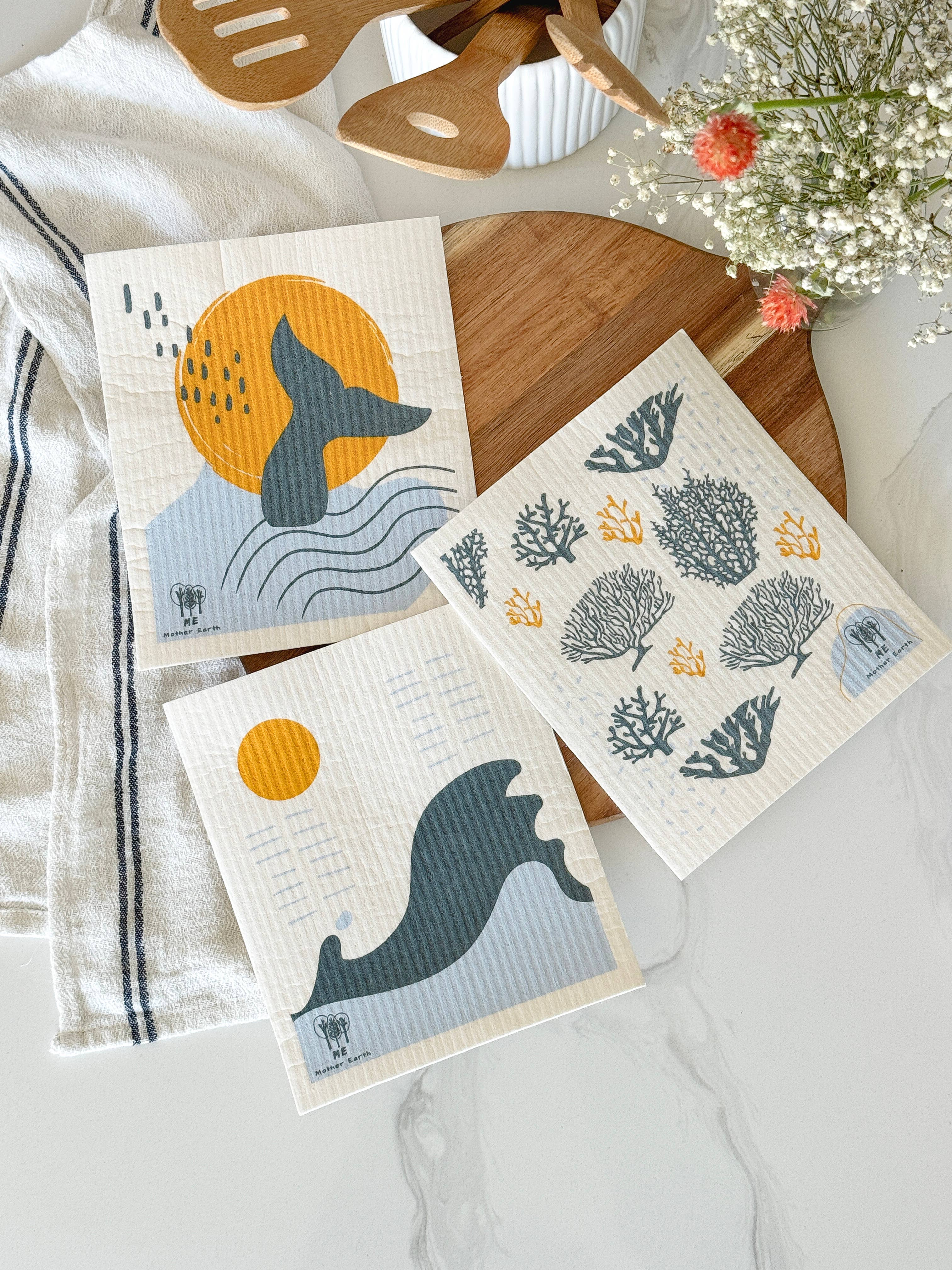 Swedish Dishcloths: 3-pack | Made in Sweden