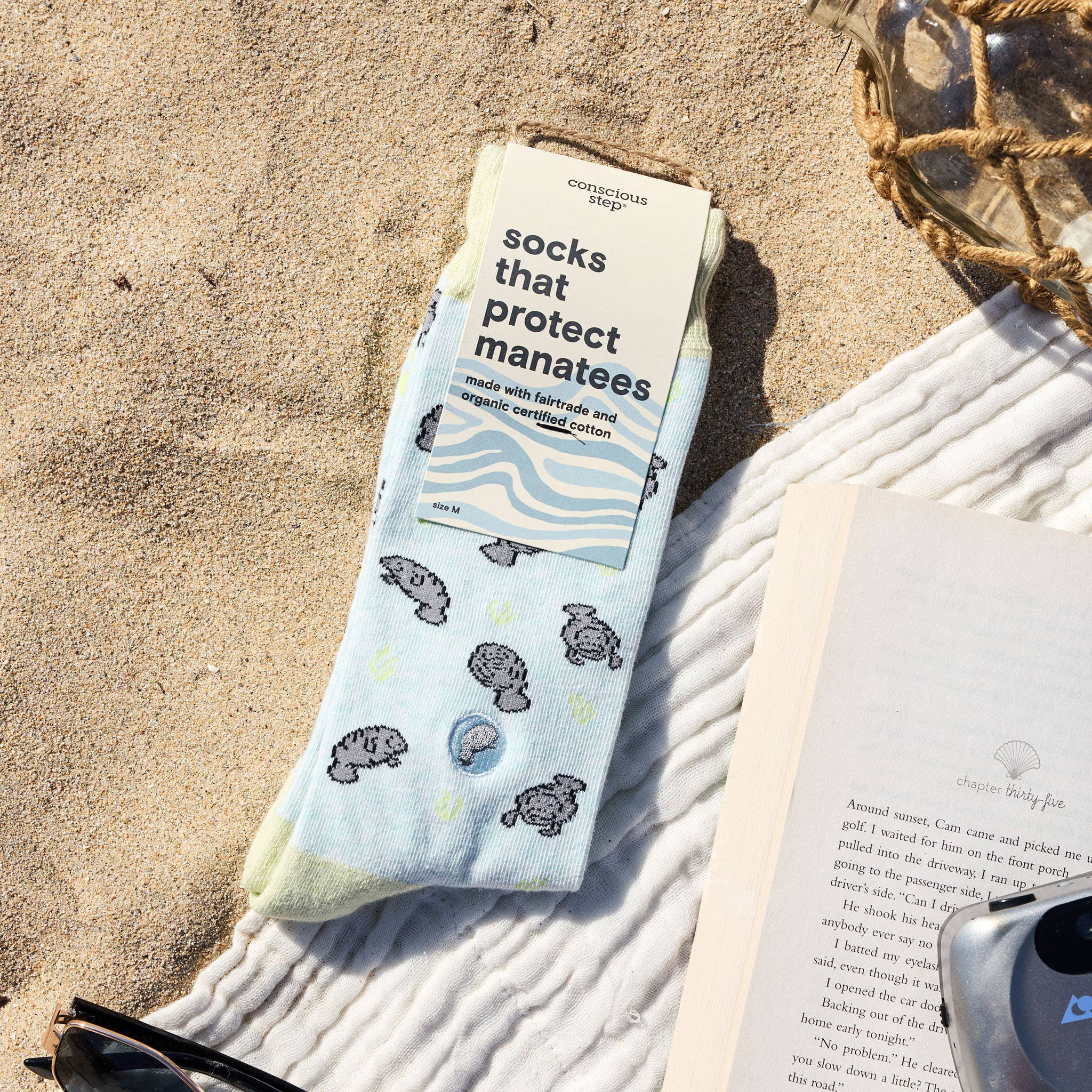 Socks that Protect Manatees | Ocean Gifts