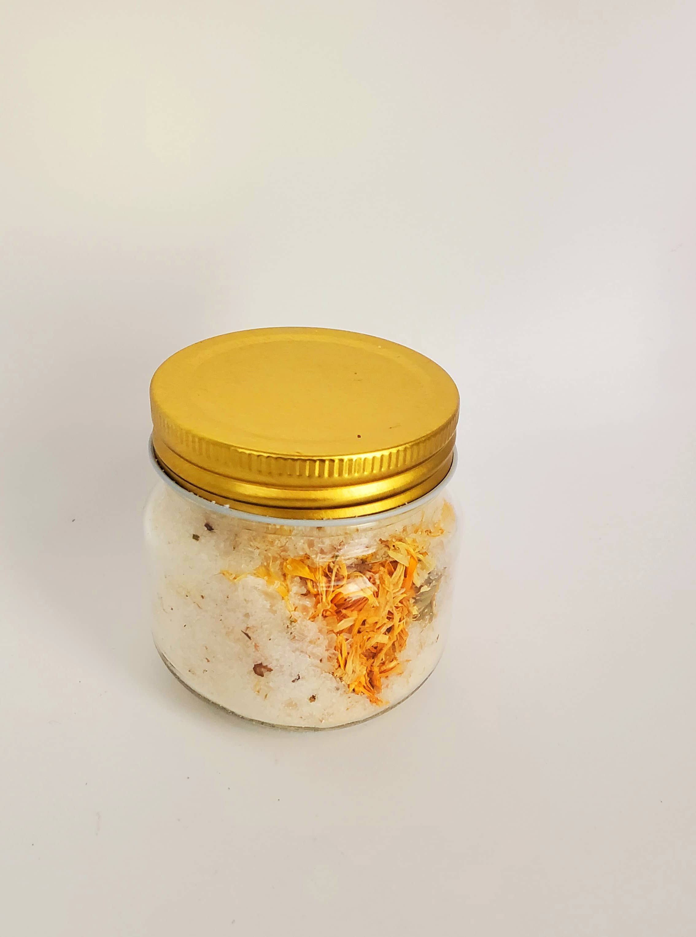 Botanical Bath Salt Soak Jar