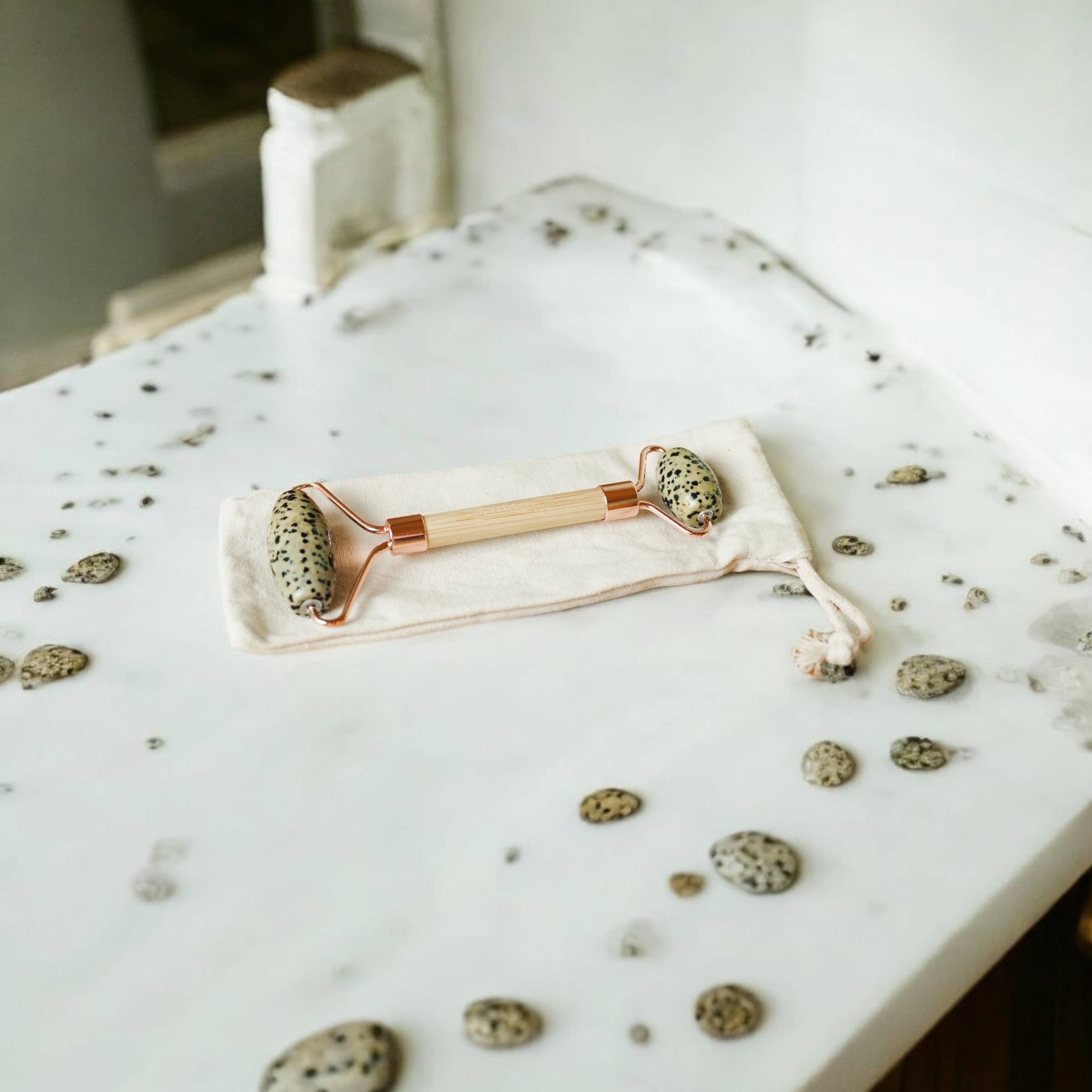 Bamboo Facial Massage Roller | Self Care | Stocking Stuffer