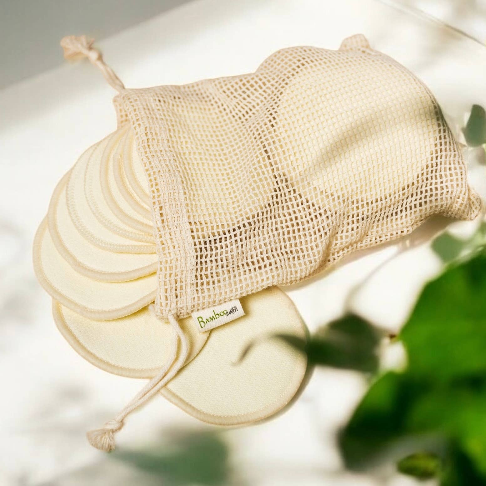 Set of 20 - Reusable Hemp Facial Rounds | Gift