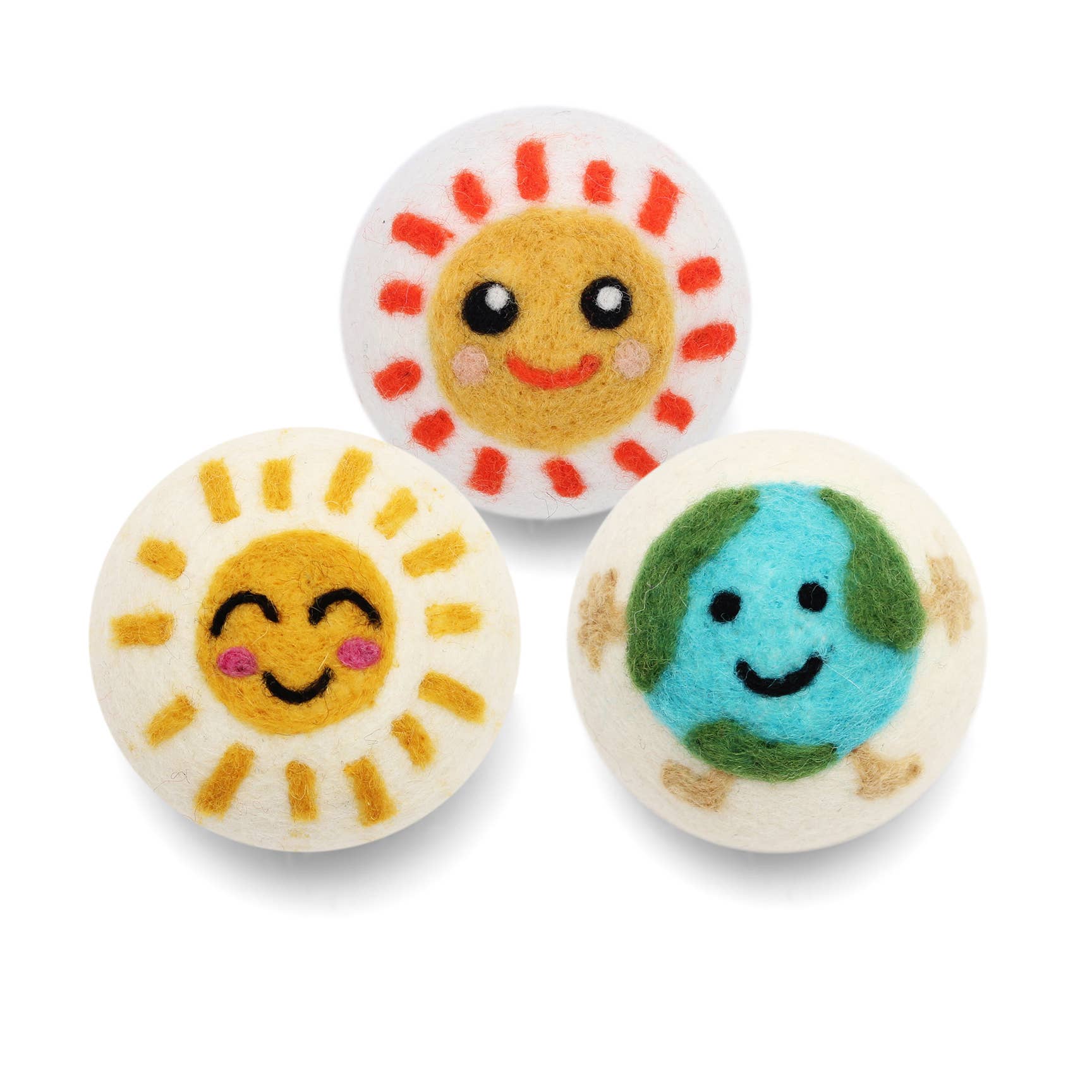 Wool Dryer Balls - Earth and Sun