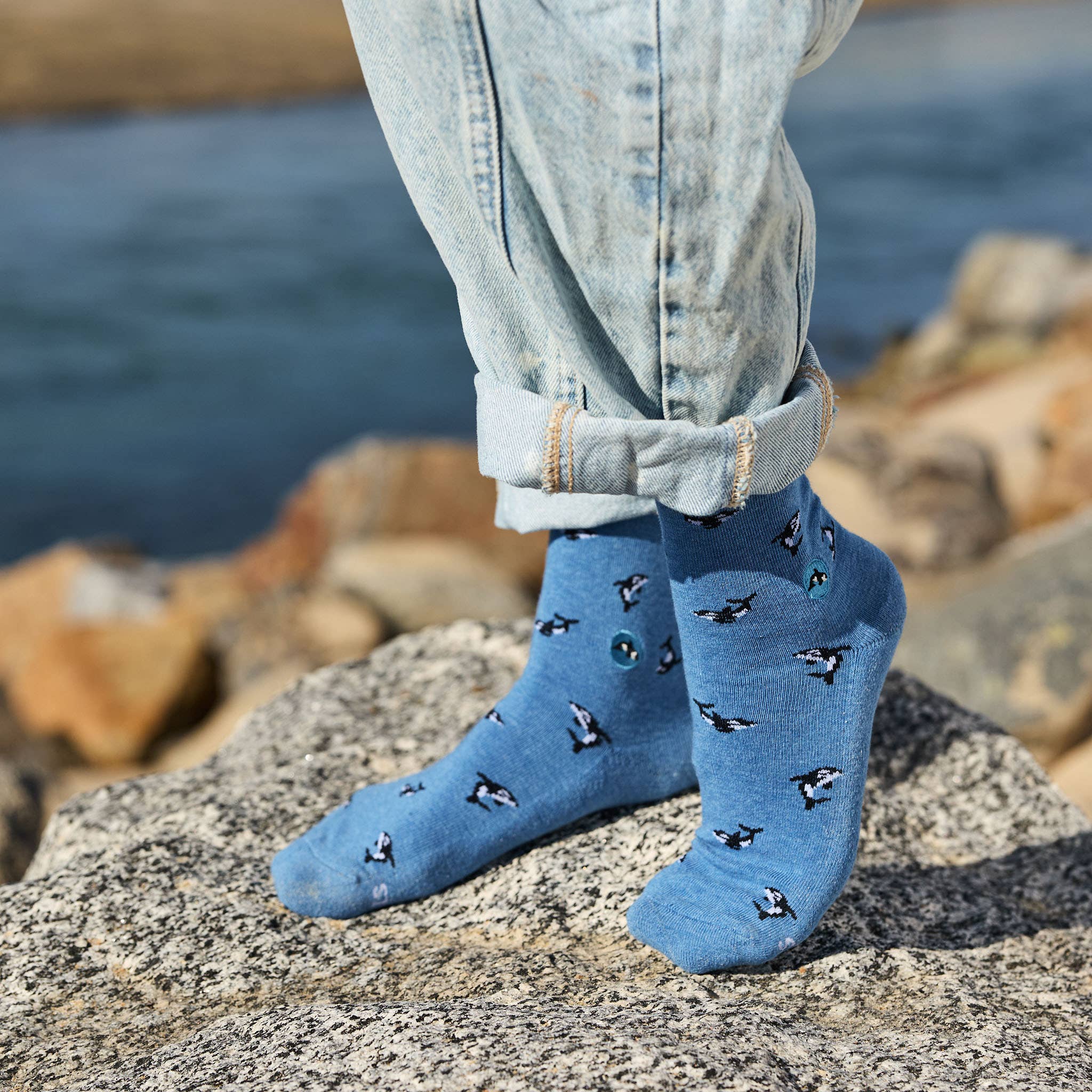 Socks that Protect Orcas | Ocean Gifts
