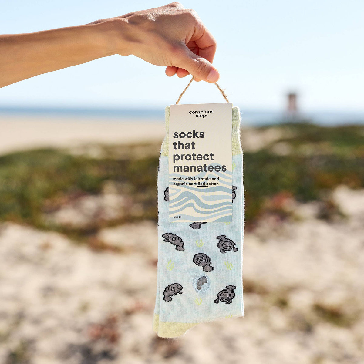 Socks that Protect Manatees | Ocean Gifts