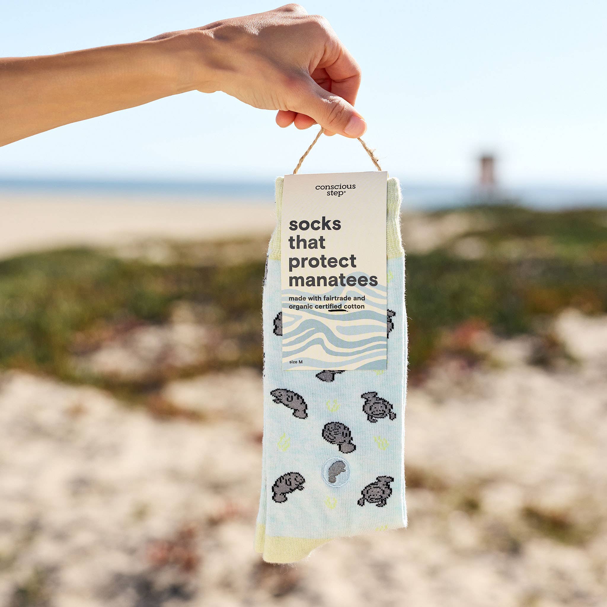 Socks that Protect Manatees | Ocean Gifts