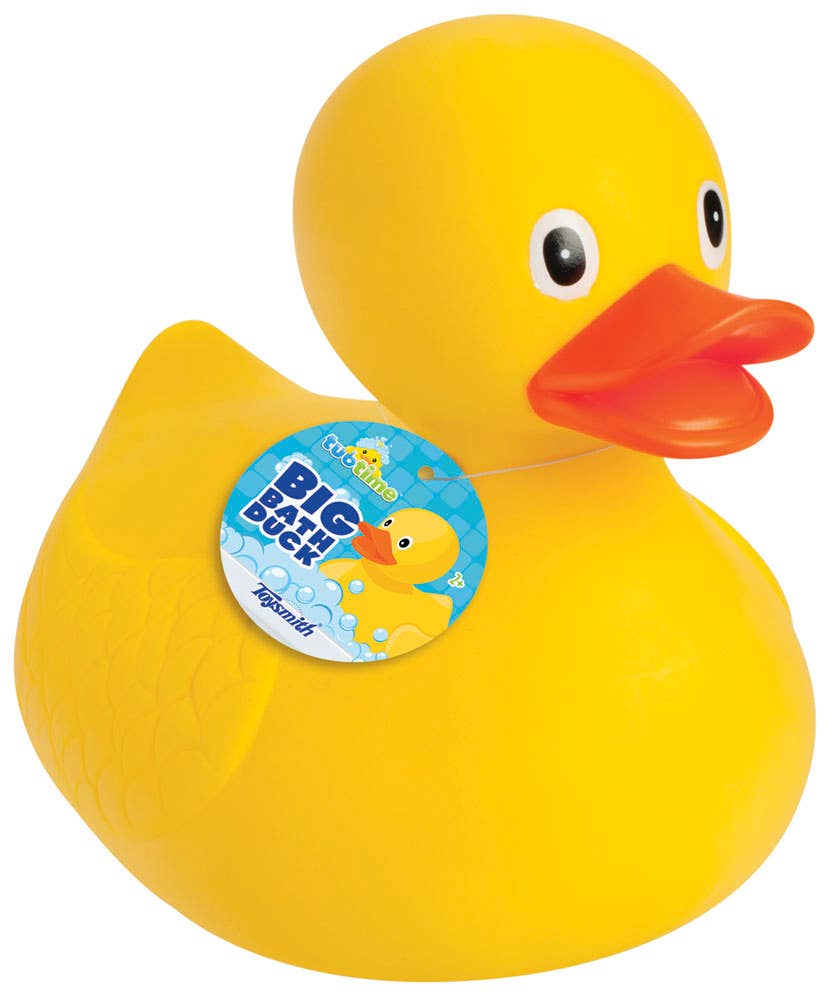 Tub Time - 8.5" Big Bath Duck, Pool, Bath Toy, Beach