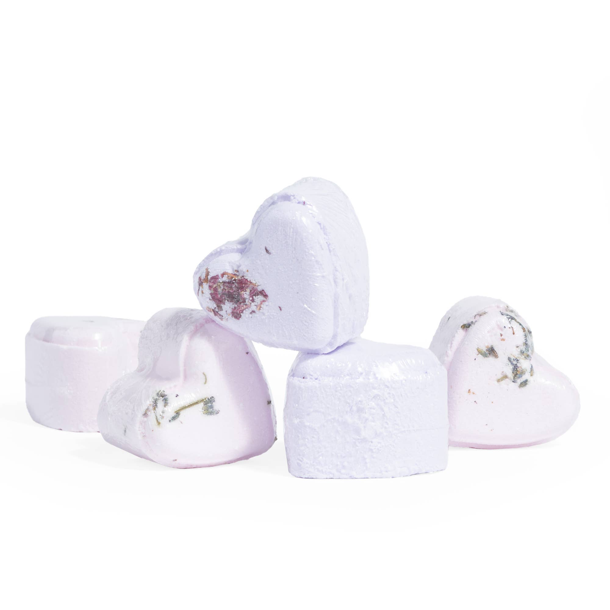 Heart Shaped Shower Steamers - Lavender