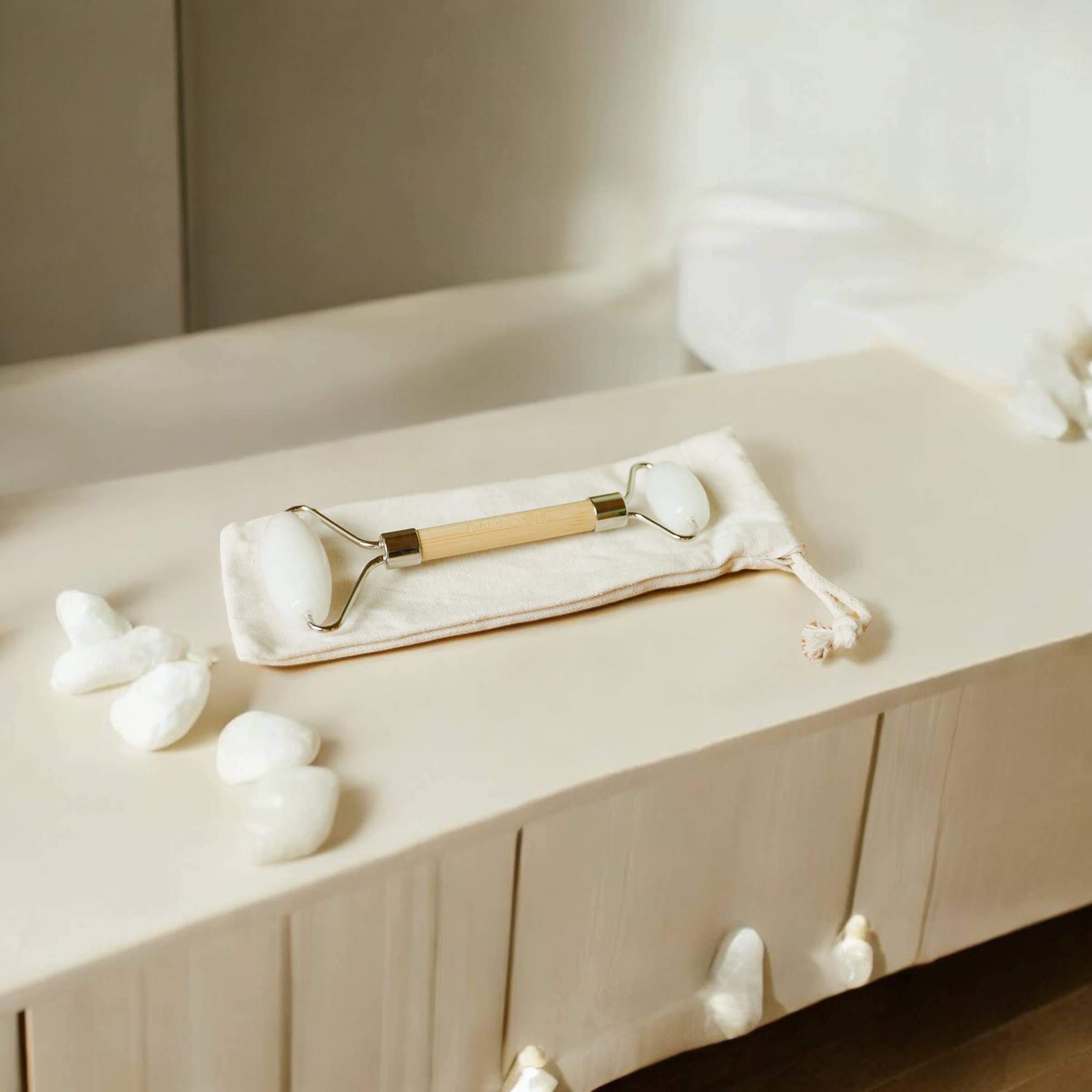 Bamboo Facial Massage Roller | Self Care | Stocking Stuffer