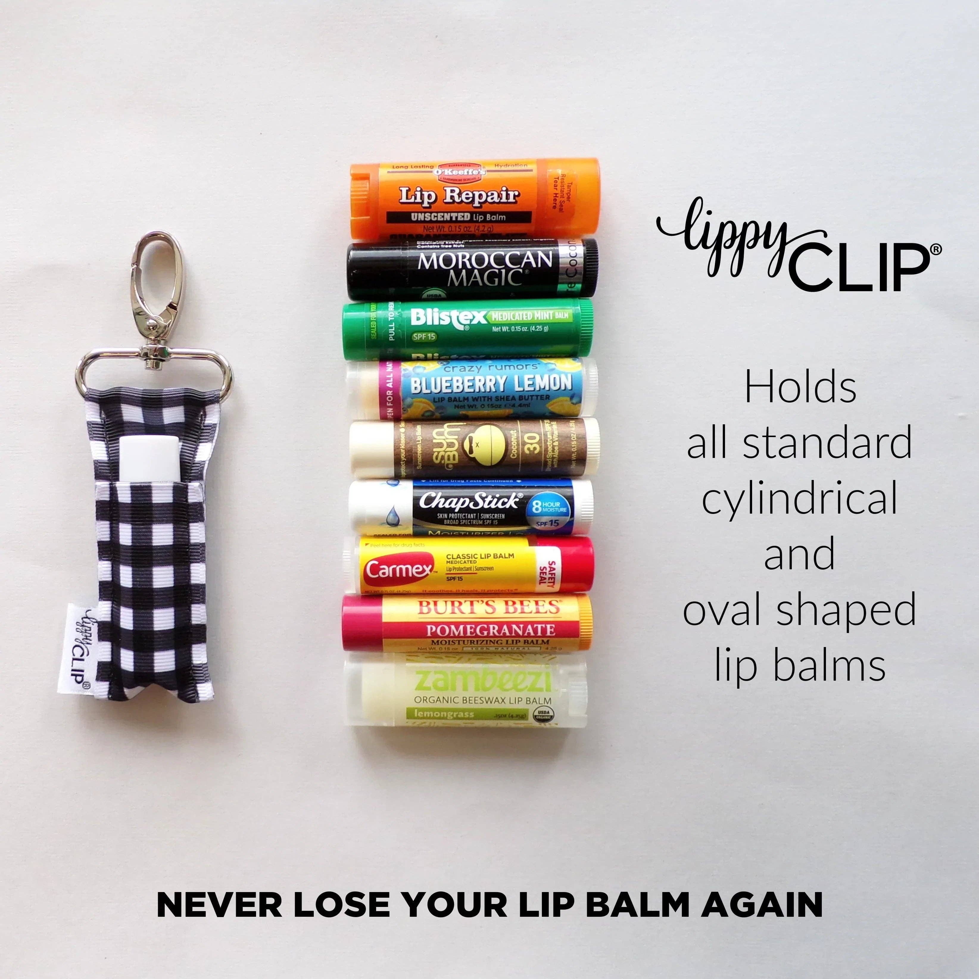 Gold Lattice on White LippyClip®