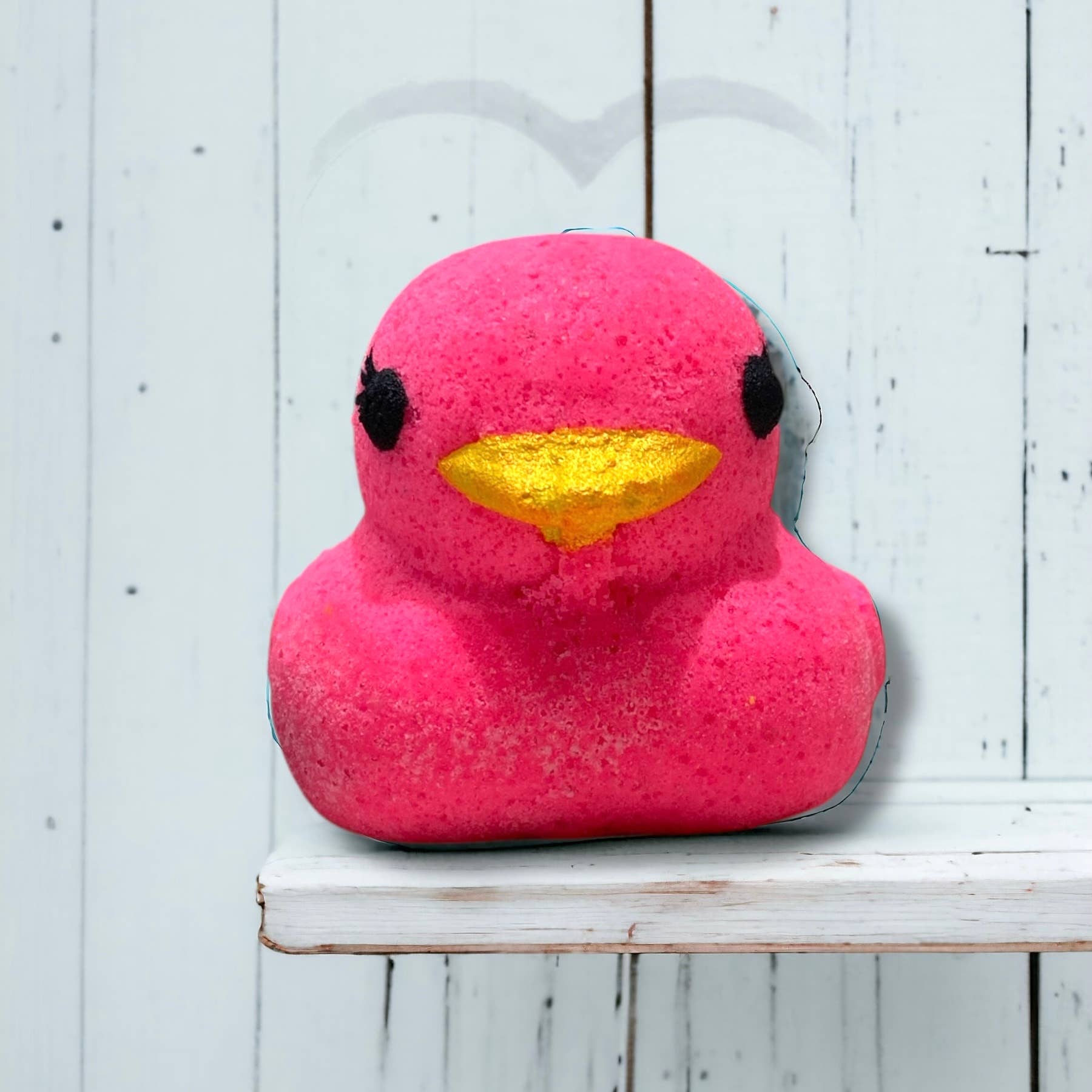 Hand-Painted Duckie Bath Bomb - Pink