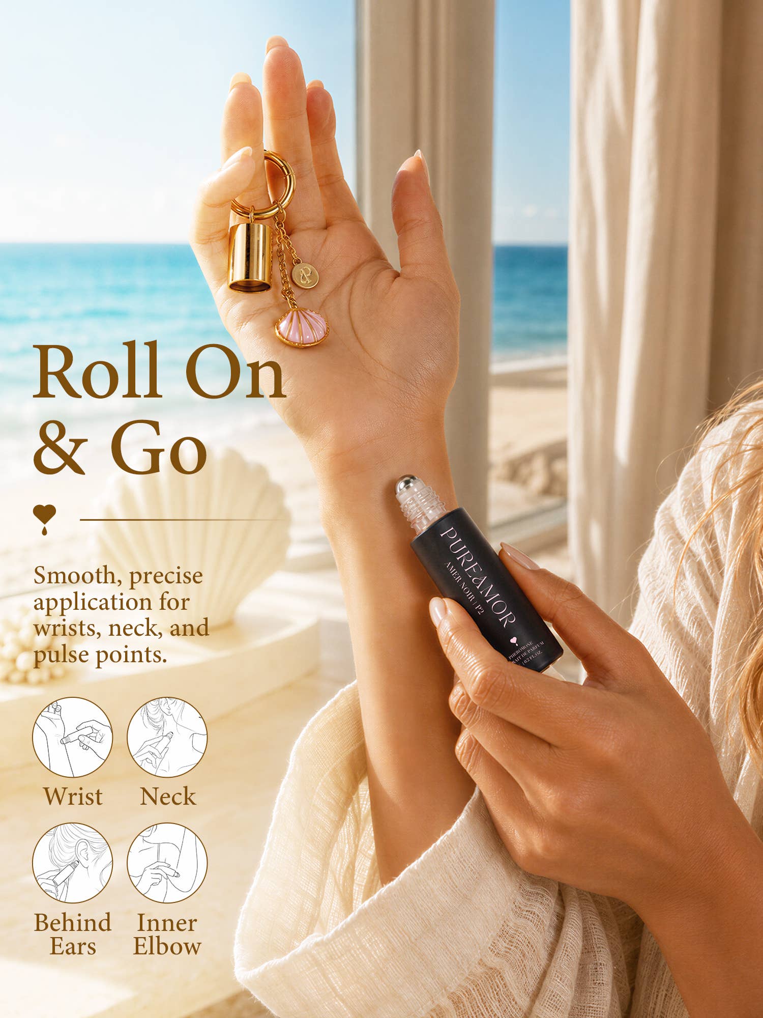 Roll-On Keychain Perfume Oil Discovery Set - 8 Scents | 6ml