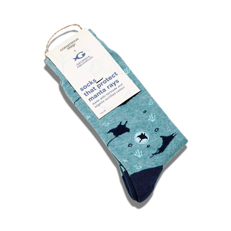 Socks that Protect Manta Rays | Ocean Gifts