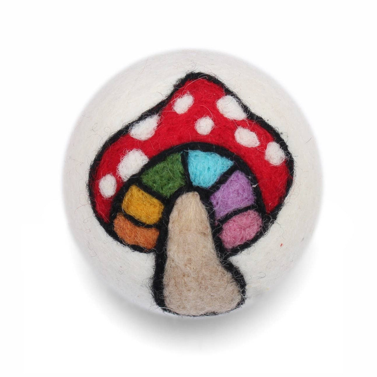 Wool Dryer Ball - Mushroom