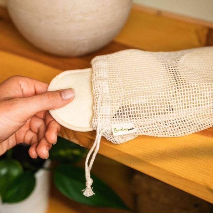 Set of 20 - Reusable Hemp Facial Rounds | Gift
