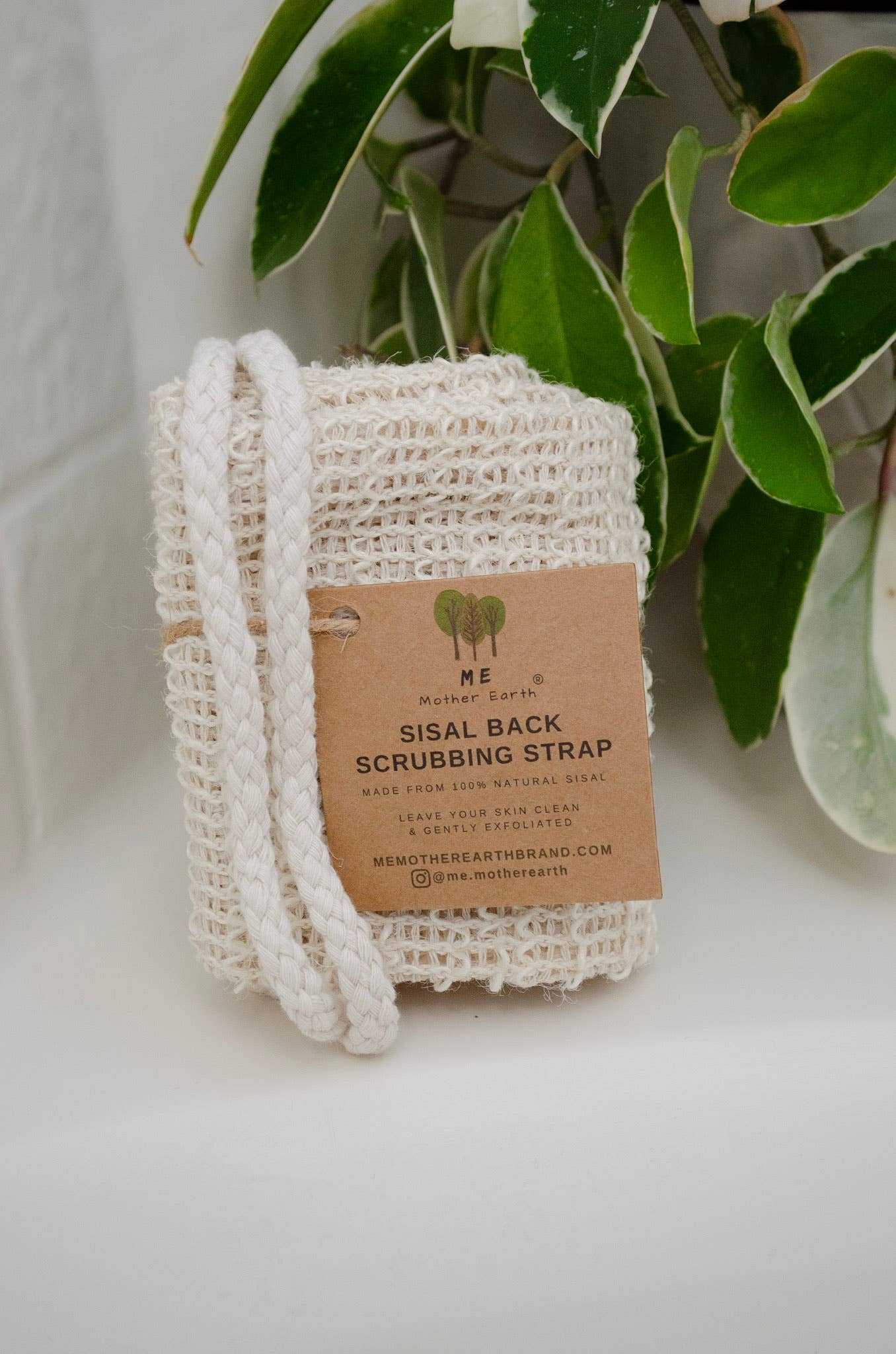 Sisal Back Scrubbing Strap | Sustainable Materials
