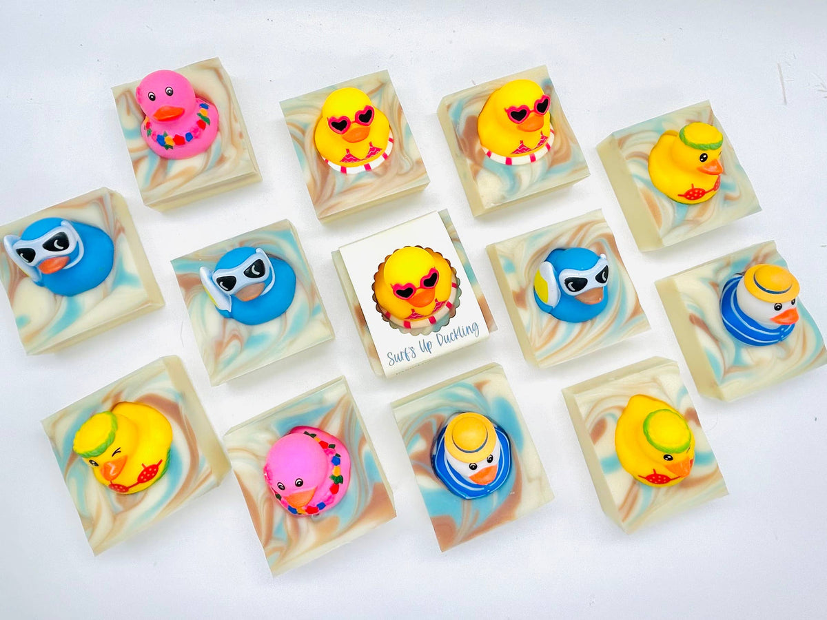 All-Natural Handmade Soap Bar for Kids with Toy