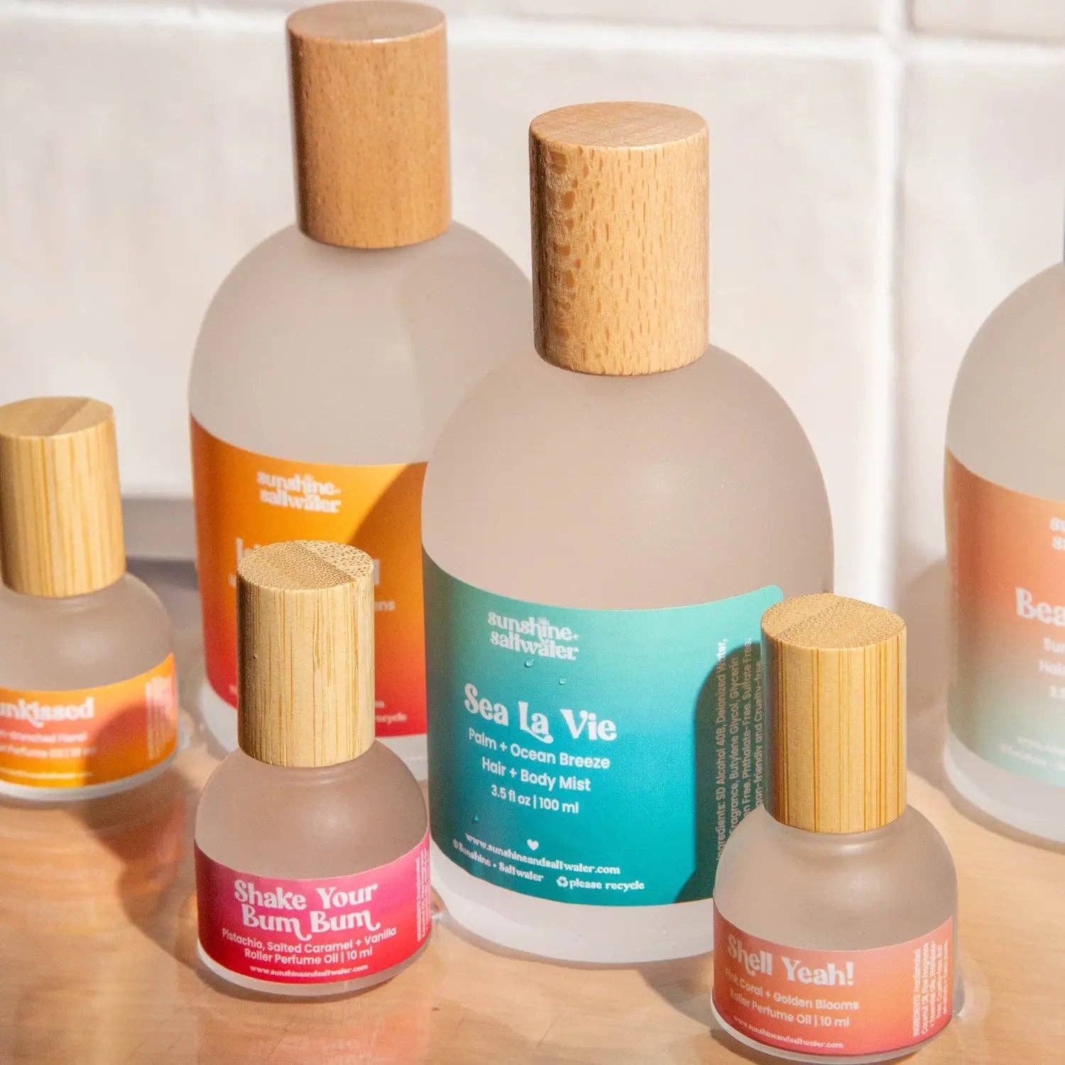 Sunshine + Saltwater | Beach Perfume Rollerball 10ml Travel Size