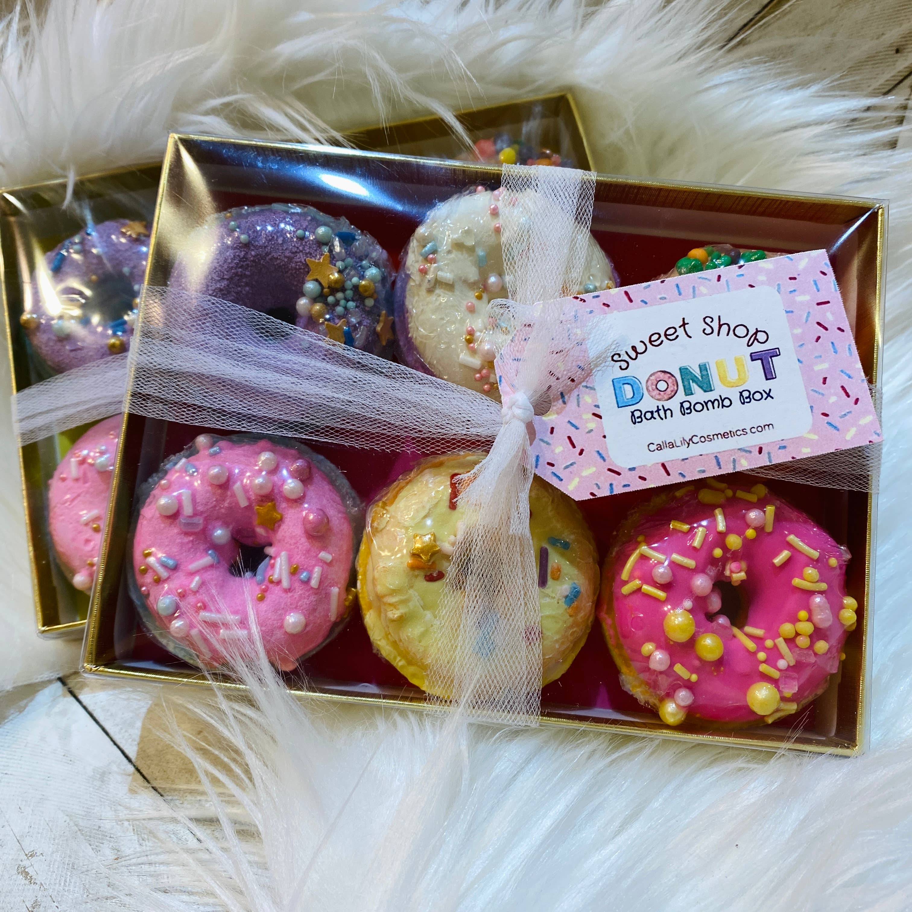 Donut Bath Bomb Sweet Shop Box - Variety