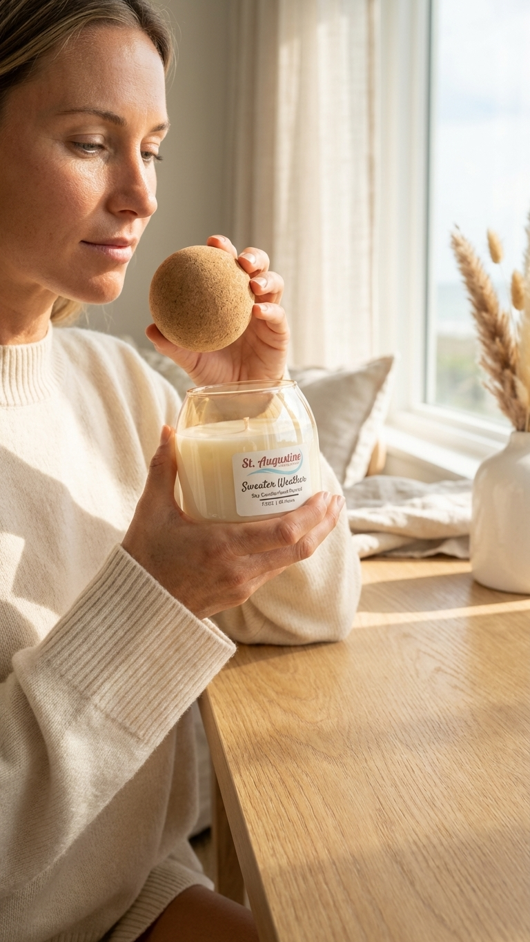 Aesthetic Candle Jar | Cork Lids  7OZ