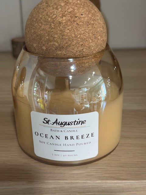Aesthetic Candle Jar | Cork Lids  7OZ