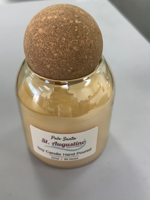 Aesthetic Candle Jar | Cork Lids  Large 11OZ