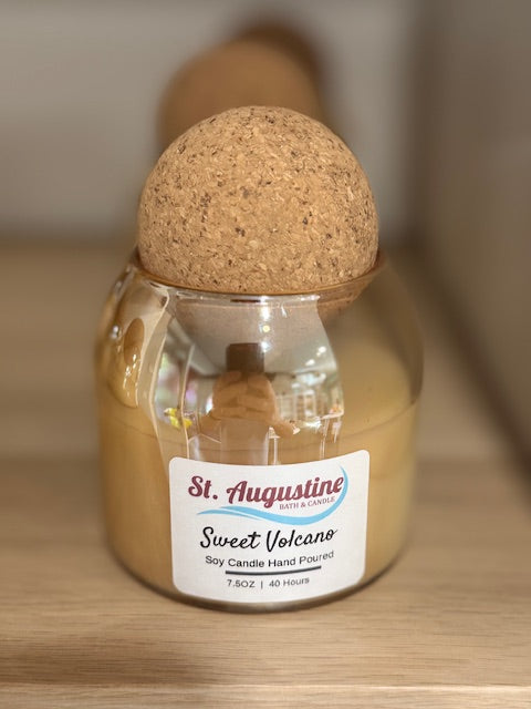 Aesthetic Candle Jar | Cork Lids  7OZ