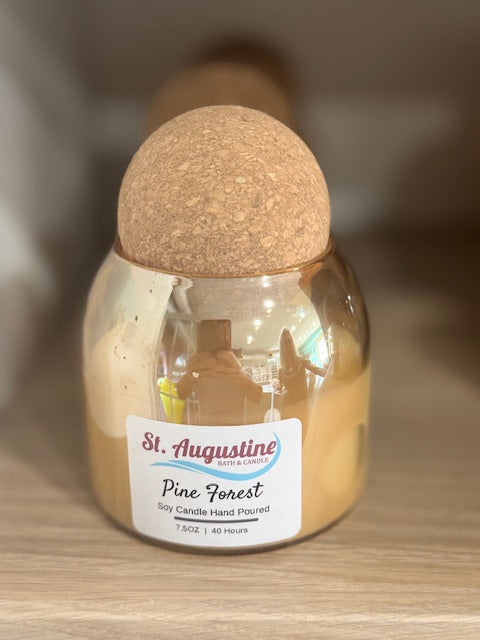 Aesthetic Candle Jar | Cork Lids  7OZ