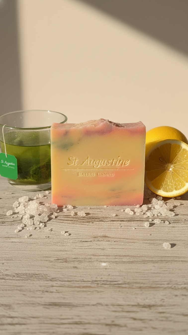 Aloe Zing Handcrafted Soap Bar [Essential Oil Blend]