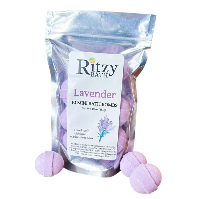 Mini Bath Bombs - Pack of 10