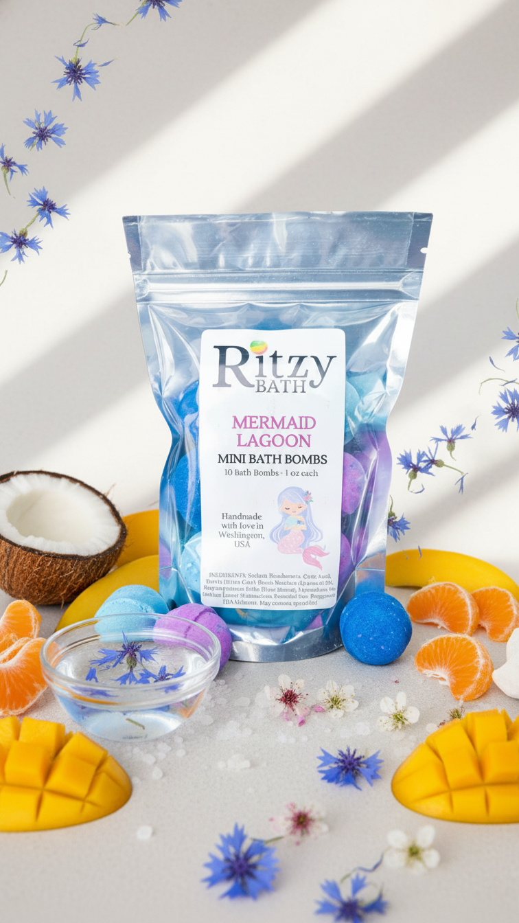Mini Bath Bombs - Pack of 10