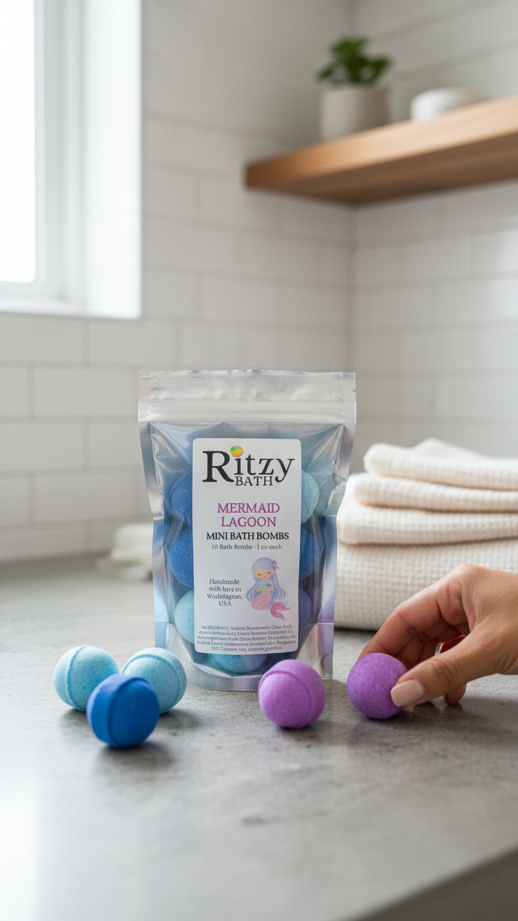 Mini Bath Bombs - Pack of 10