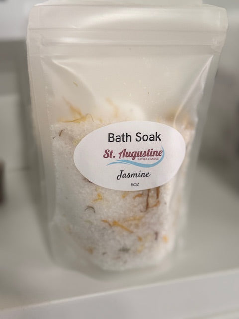 Artisanal Luxury Bath Salt Soak Pouches