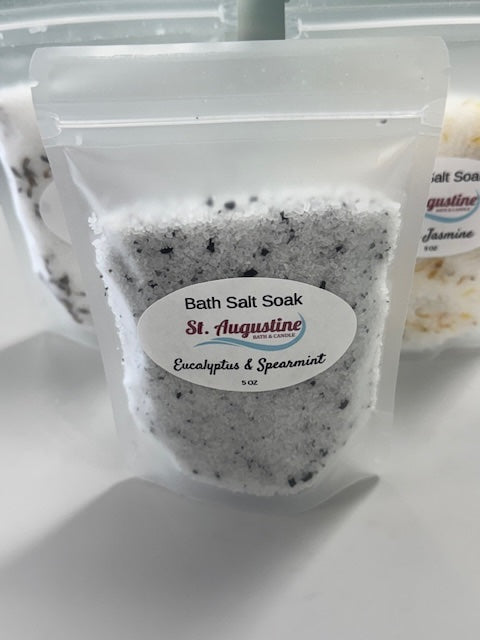 Artisanal Luxury Bath Salt Soak Pouches
